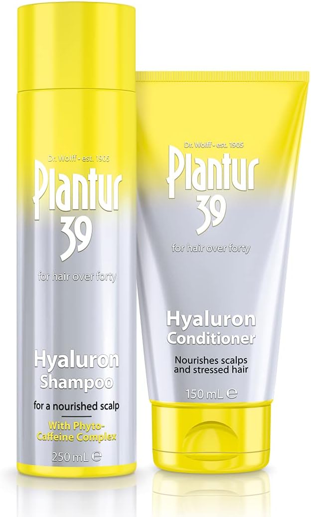 Plantur 39 Hyaluron Shampoo and Conditioner Set Moisturises Dry Scalp and Hair Phyto