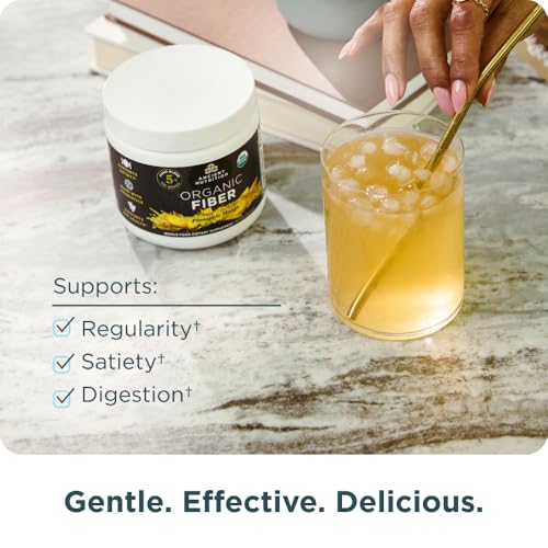 Ancient Nutrition Organic Acacia Fiber Powder, Pineapple Mango - image 3
