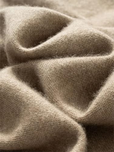 Dcvmvmn Men's Cashmere Sleeveless Cardigan Vest Winter V Neck Sweater Waistcoat Knitted Thick Warm Tops3