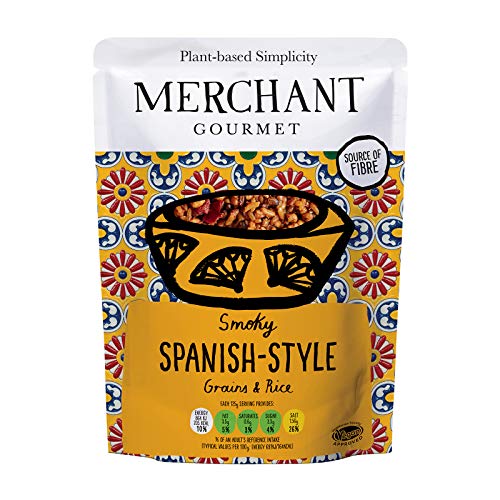 Merchant Gourmet Smoky Spanish Style Rice and Grains 250g  Pack of 1