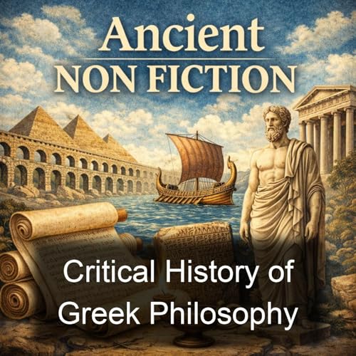 Critical History of Greek Philosophy copertina
