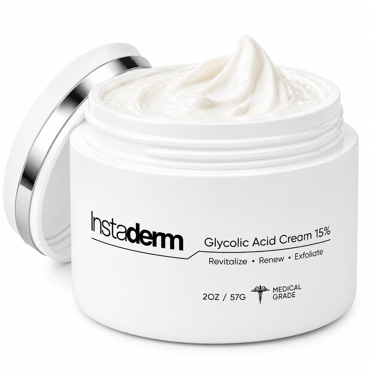 Instaderm 15% Glycolic Acid Anti-Aging Wrinkle Cream