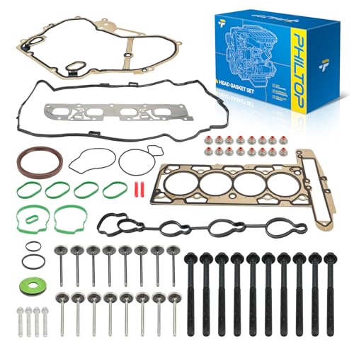 Image of PHILTOP Head Gasket Set Fit for Chevy Equinox /GMC Terrain 2010-2017, Buick Verano 2012-2017, Captiva Sport 2012-2015, Regal 2011-2017, Malibu 2013-2014, LaCrosse 2010-2016, Impala 2014 2.4L, HS26517PT