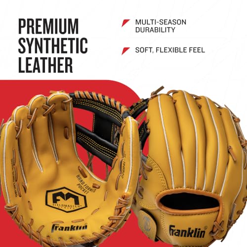 Franklin Sports Field Master Series Baseball Gloves, 11", Left Hand Throw - image 3