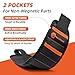 ROCKCOON Magnetic Wristband with 20 Powerful Magnets, Tool Wrist Band for Screws, Nails and Drilling Bits, Gift for Husband, Dad, Handymen and Wood Working Men