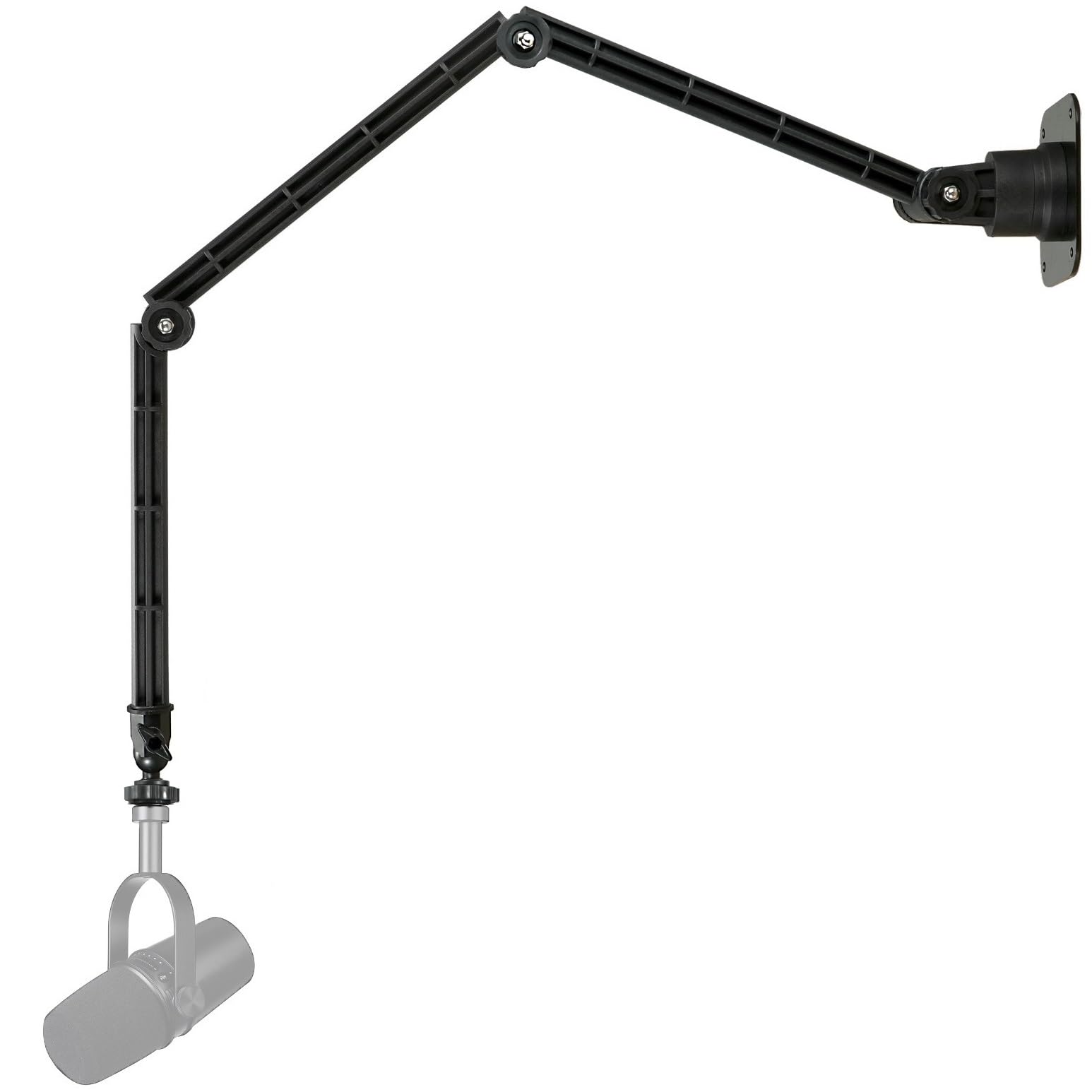 Halterung für Decken-/Wandmikrofon, kompatibel mit Shure SM58, MV7X, SM7DB, MV6, PGA48, MV7+, SM57, SM4 Mikrofonen