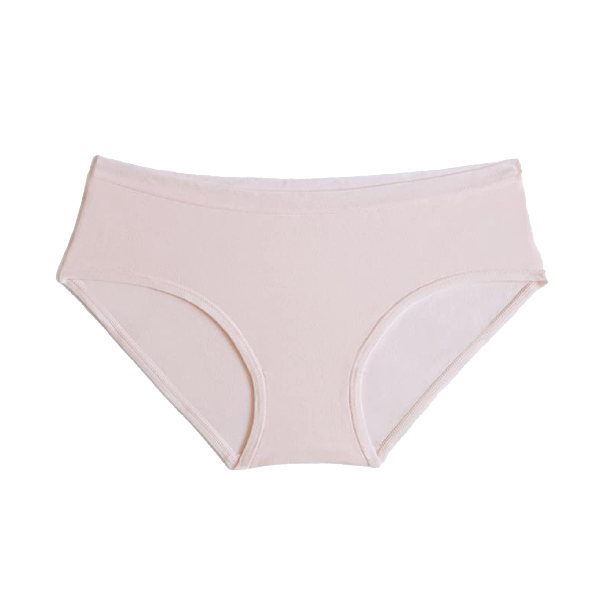 DGHM-JLMY Ladies Simple Solid Seamless Briefs Breathable Briefs Stretch Hipster Panties Soft Low-Waisted Underwear Underpants