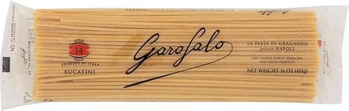 Garofalo No.14 Bucatini Semolina Pasta - 16 oz (2 Pack)