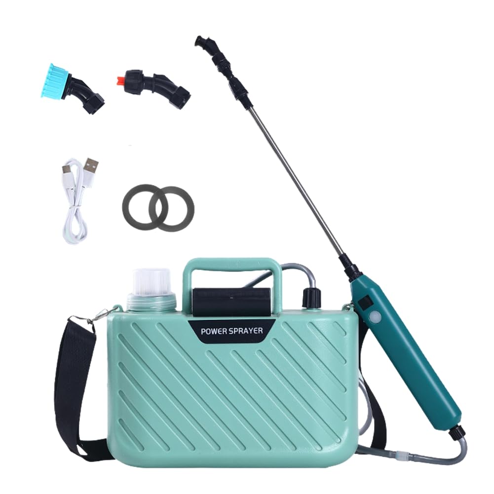 Littimoon 5L Electric Sprayer Garden Automatic Atomizing USB Rechargeable Plant Sprayer Bottle Sprinkler Watering Can