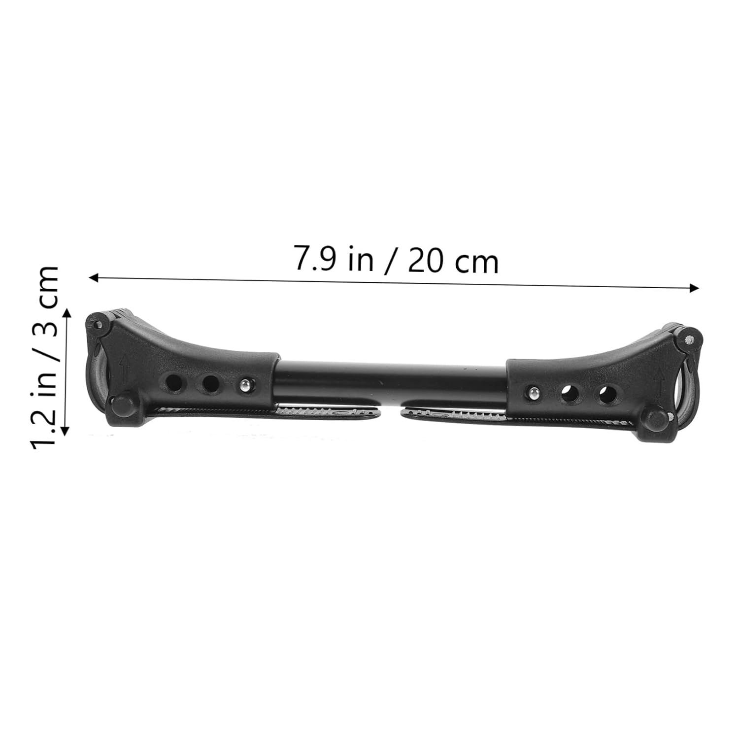 Totority 3pcs Twin Stroller Connectors Aluminum Attachment for Dual Stroller Lightweight and Couplers for