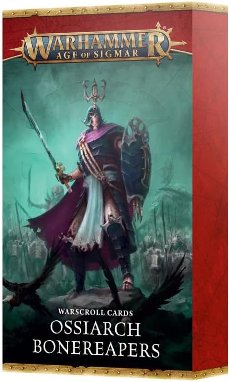 Warhammer AoS: Warscroll Cards: Ossiarch Bonereapers 4th Edition