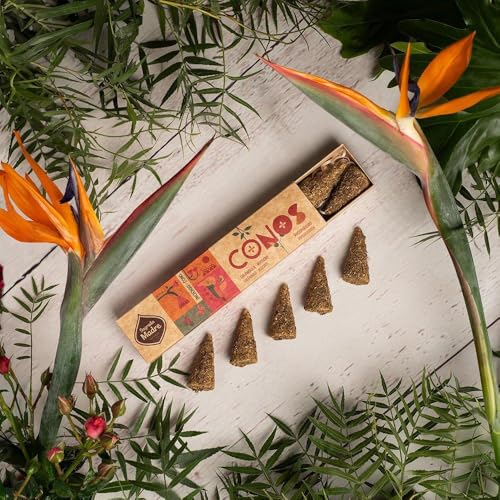 SAGRADA MADRE Conos Incienso Artesano (Caléndula - Romero)