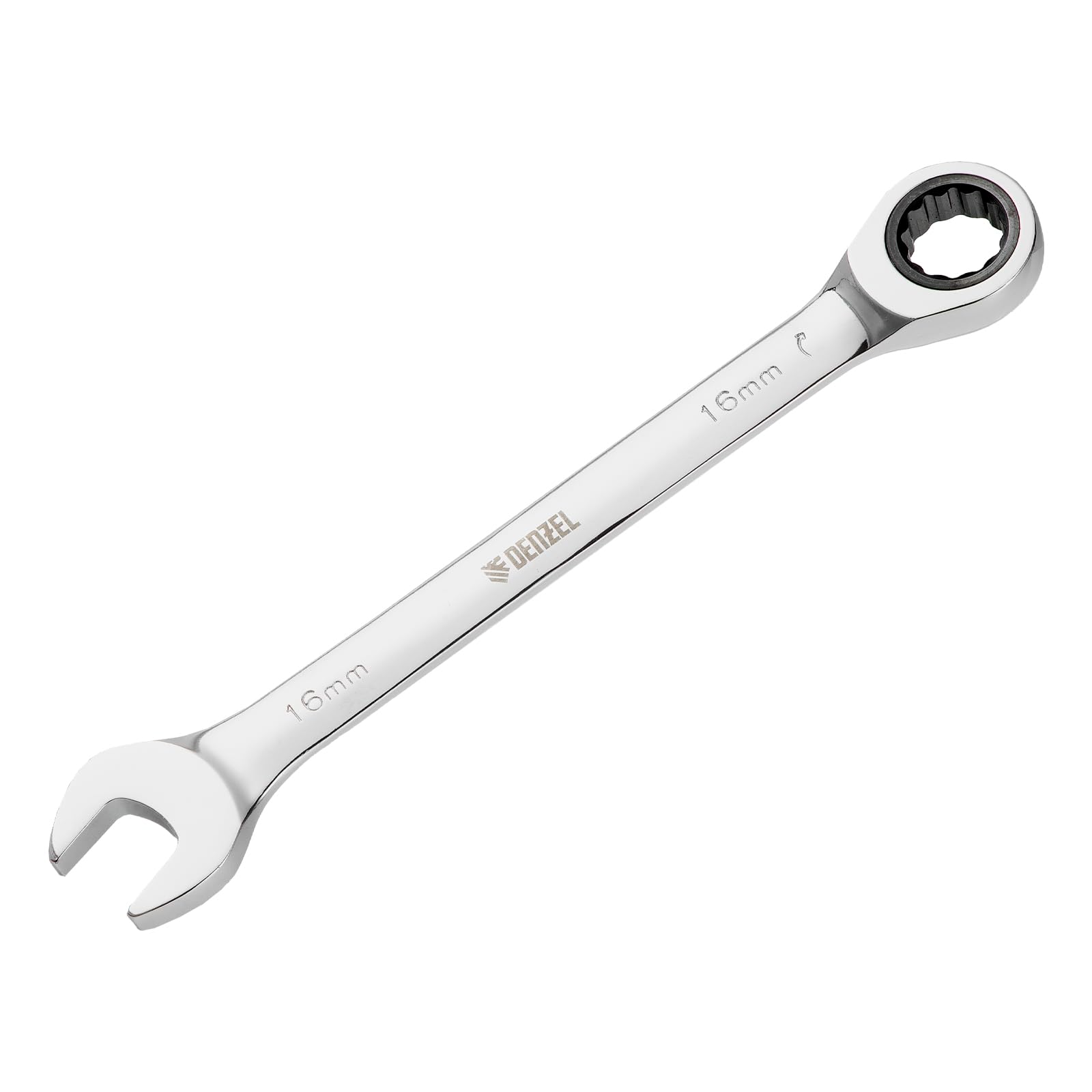 Denzel 16mm Ratcheting Combination Wrench – Durable Hand Tool for Car Repair and Mechanical Work