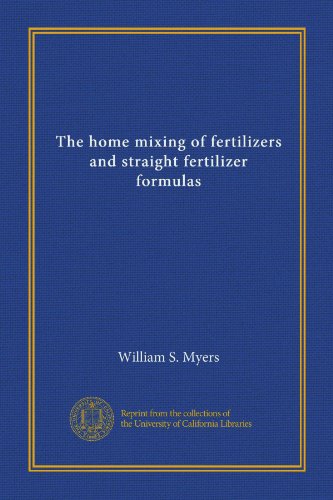 Le mélange d'engrais à domicile et de formules d'engrais droites