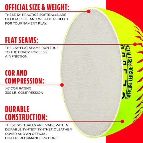 Franklin Sports 10984 Official Size Softballs thumb #3