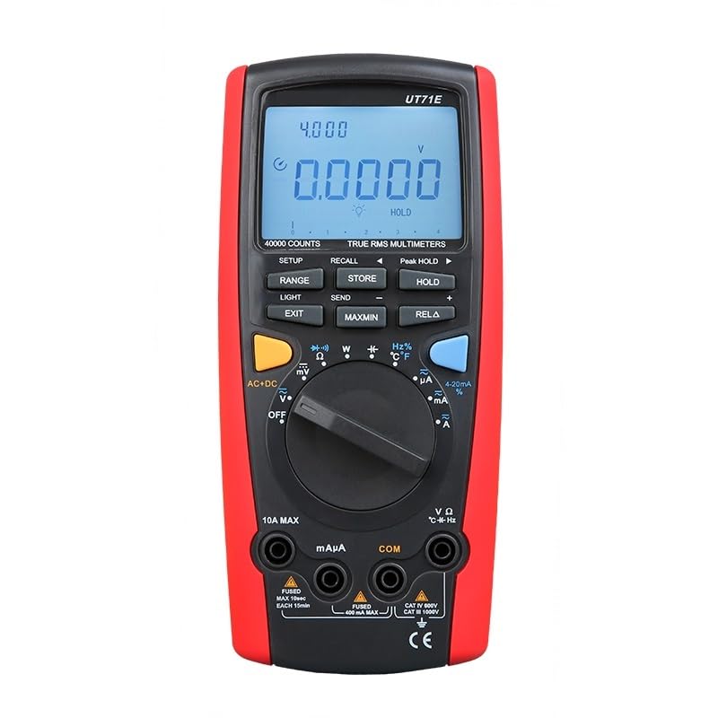 UT71A UT71B UT71C UT71D UT71E Middle Size Lntelligent Digital Multimeter AC/DC True RMS Backlight MAX/MIN/REL Modes(UT71B)