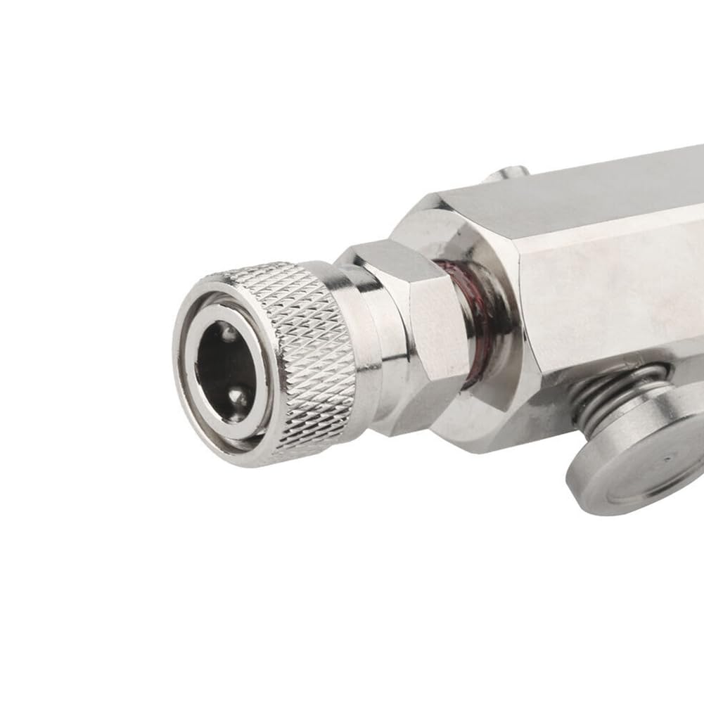FUBESK 4500Psi G5/8 HPA Haute Pression Air Scuba Din Station de Remplissage Adaptateur Valve de Charge