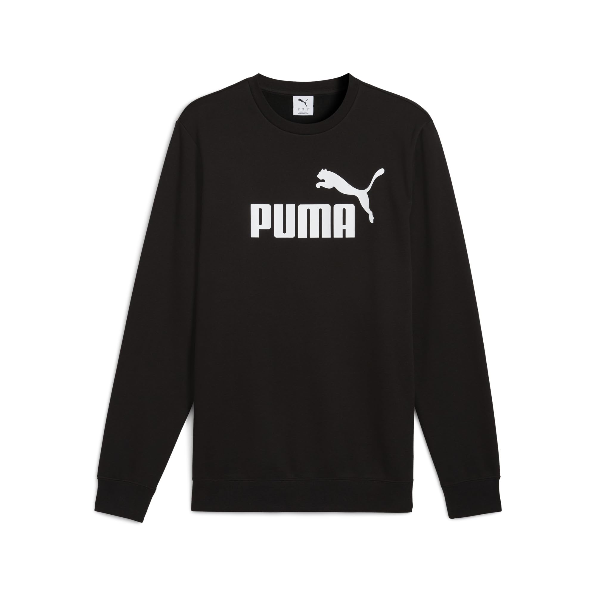 PUMA Men's ESS No. 1 Logo Crew FL Crew Sweatshirts (Pack of 1)