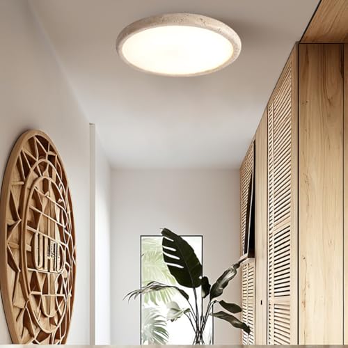 Lumière variable LED de style Wabi-Sabi pour harmoniser l'éclairage du salon