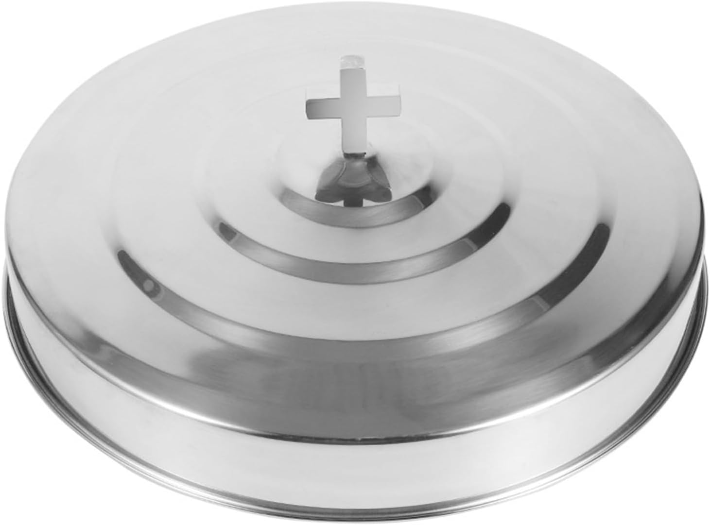 39 穴ステンレス鋼の聖体拝領パンサービングトレイ式典用蓋と滑らかなフロント聖体配布トレイセットが含まれています