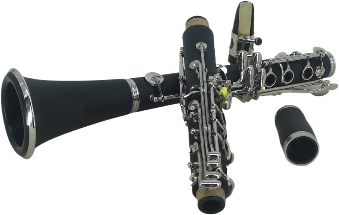 Black Bakelite 17 Key B Flat Clarinet