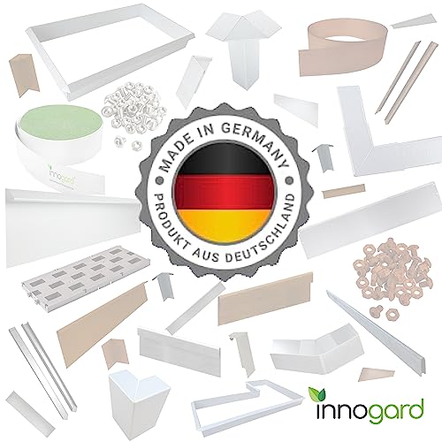 Schneckenzaun Innogard 6027-002 Typ 2 aus Galvalume Alu-Zink