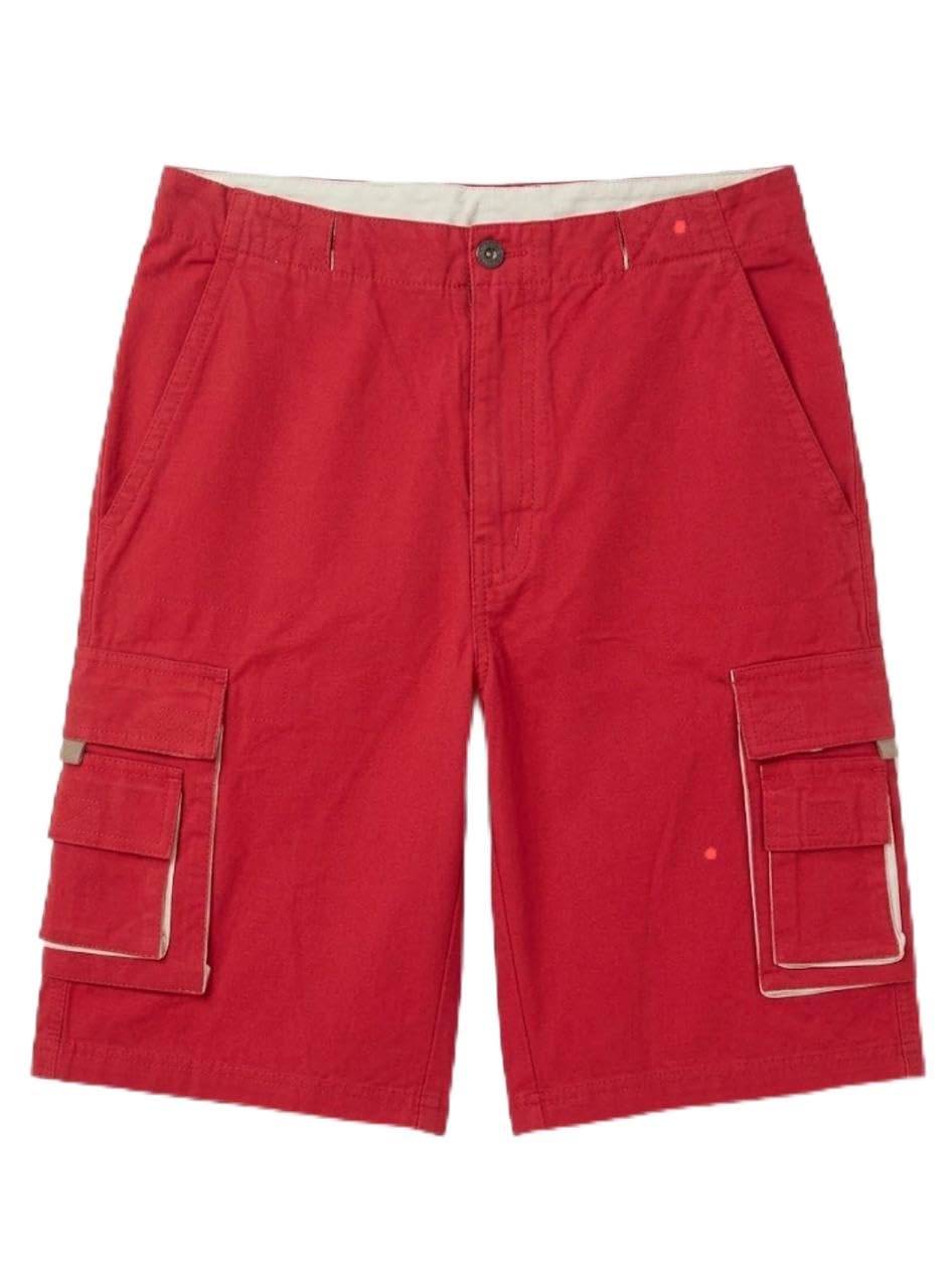 Men's Cargo Shorts Red Casual,Gym wear,Beach wear with Utility Pockets-picture-12