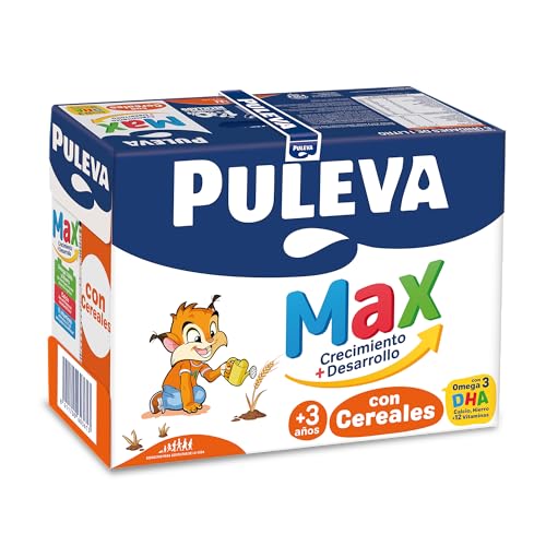 Miniatura 6 de Puleva Max Leche De Crecimiento Y Desarrollo Con Cereales - Pack 6 X 1lt
