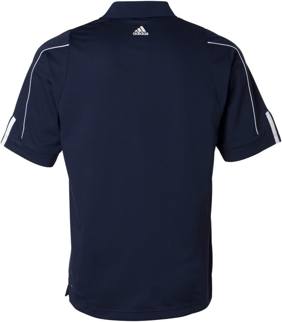 Adidas Men's ClimaLite 3-Stripes Cuff Polo