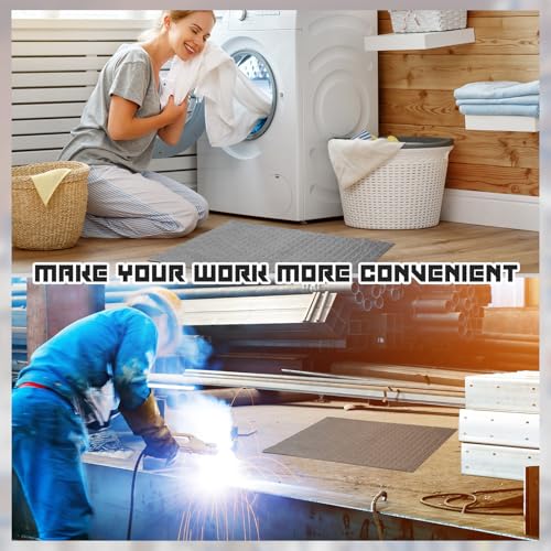 Tapis absorbant les déversements d'huile Hoolerry pour protéger le sol du garage et du sous-sol - 4