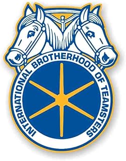 International Brotherhood of Teamsters Decal (5" h X 3.8" w)
