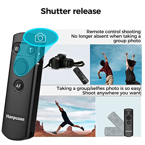 Camera Remote Shutter Release Control Wireless For Canon Eos R, Rp, Eos R3, R5, M50, M6 Mark Ii, R3, R5, R6, 90D, 6D Mark Ii, 77D, Rebel Sl3, Sl2, T8I, T7I, G7X Mark Iii, Sx70Hs #TOP4