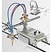 Torch Track Burner Portable, Semi-automatic Track Torch Gas Pipe Cutting Straight Linear Gas Cutting Machine, Portable Flame Cutting Track Torch Cutter, Cutting Speed 50-750mm/min, Thickness 5-100mm