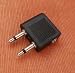 Produktbild Soytich Flugzeugadapter für Kopfhörer Audio Adapter für Flugzeug Mir 2x3,5mm Stecker (Flug)