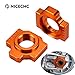 NICECNC Hinterachse Blöcke Kettenversteller Kompatibel mit KTM 690 Duke/Enduro/R,1290 Super Adventure/R/S/T 950 990 1090 1190 Adventure 690 SMC R 19-21,Schraube Einsteller kettenspanner