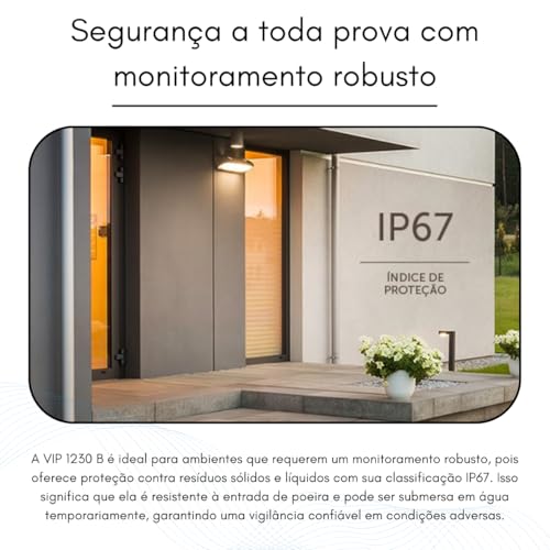 Kit 2 Câmera Ip Poe Intelbras Vipc 1230b Fullhd 2mp Original