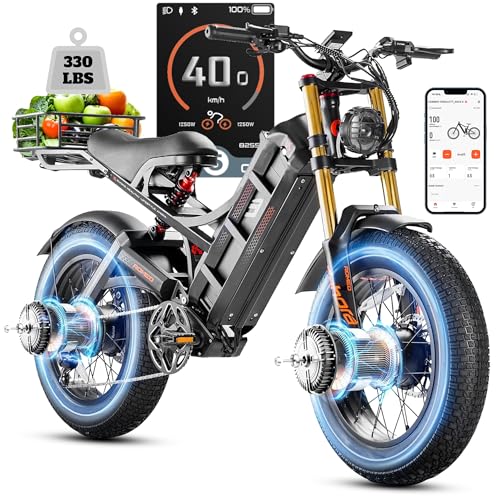 Eahora Romeo Pro 3 Electric Bike 5600W 50MPH 250Mi Fat Tire