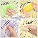 8 Pcs Colorful Dumpling Stress Balls, Fidget Sensory Toy, Stress Relief Squeezing Dough Bun for Halloween Project, Tricking People, Kid Playing