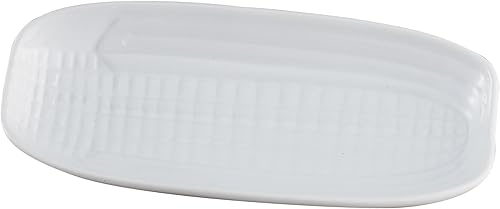 Vista 17 de HIC - Platos de maíz de vidrio, 8.5", Transparente