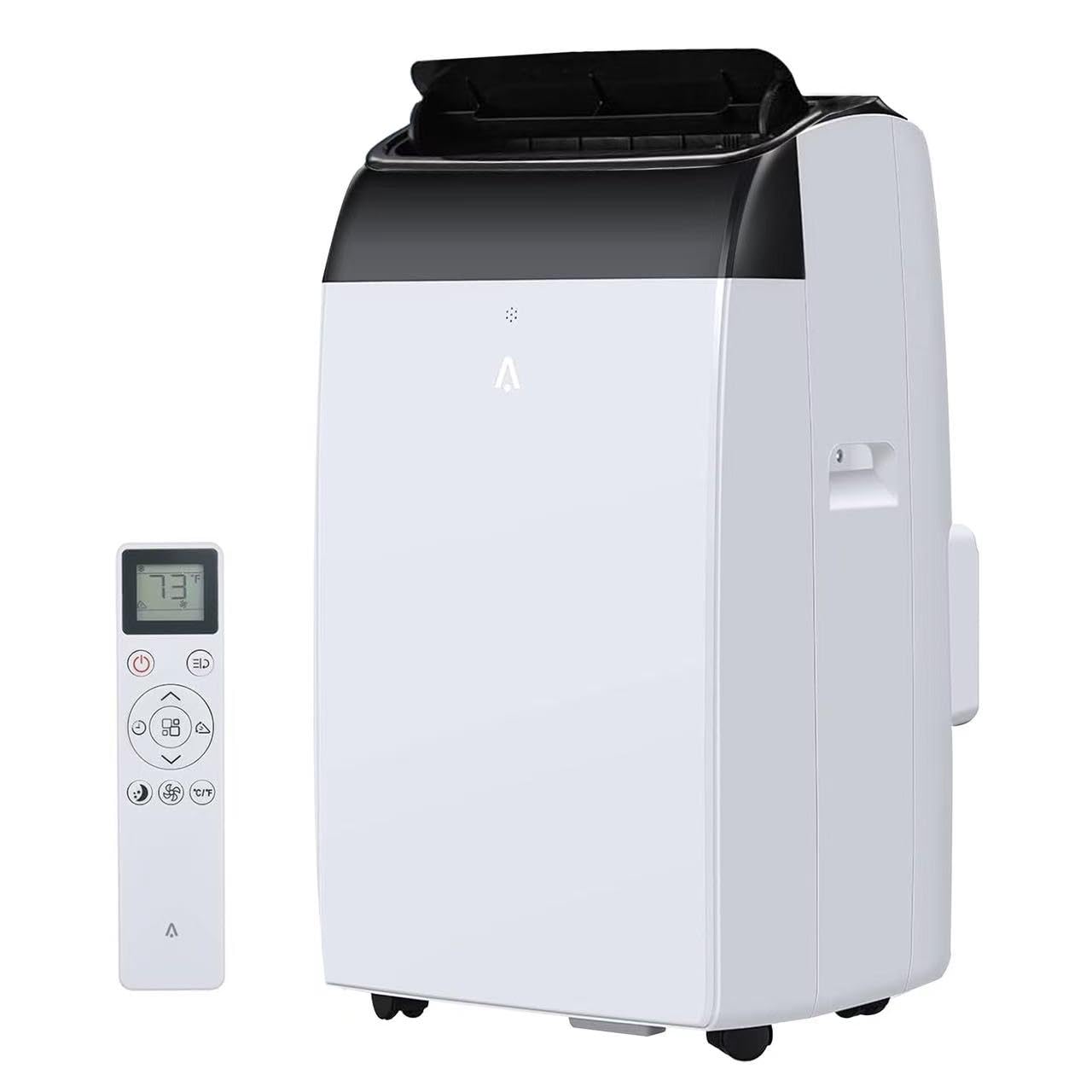 14 000 BTU Portable Air Conditioner for 750 Sq Ft - 3-In-1 AC Unit with Cooling Dehumidifier Fan