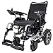 Wheelchair Fauteuil Roulant électrique de motorisé Fold Chaise roulante électrique Pliable, léger Pliant Carry, Puissant Fauteuil Roulant motorisé Double Moteur