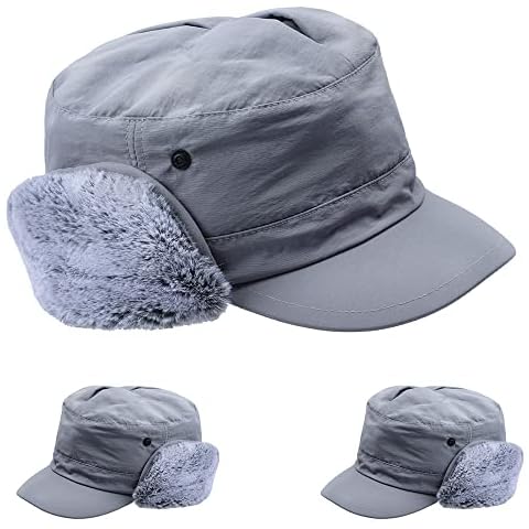 ZffXH Unisexo Gorra Aviador Orejeras Invierno Cover