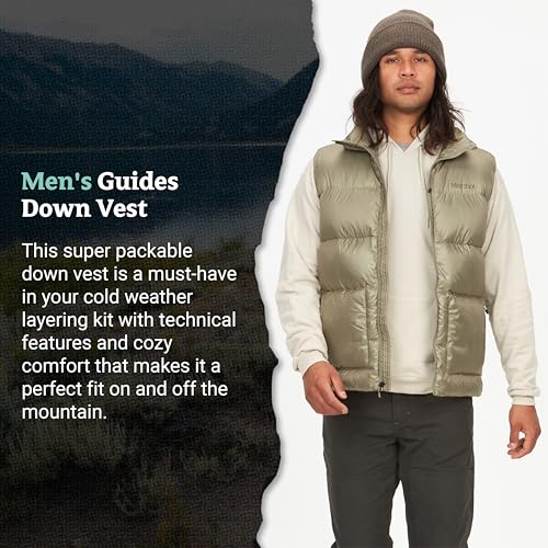 Image of MARMOT Men's Guides Down Vest - 700-Fill Insulated, Water-Resistant, Lightweight Puffer