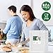 Bonsenkitchen Vacuum Food Sealer Bags 200 Quart 8