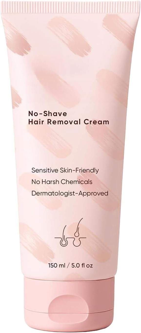 Intimate Hair Removal Cream, Gentle & Effective, 150ml, No-shave Lotion, Hair Removal Cream, With Deep Hydration, For Women For Bikini Lines Underarms Legs Private Area