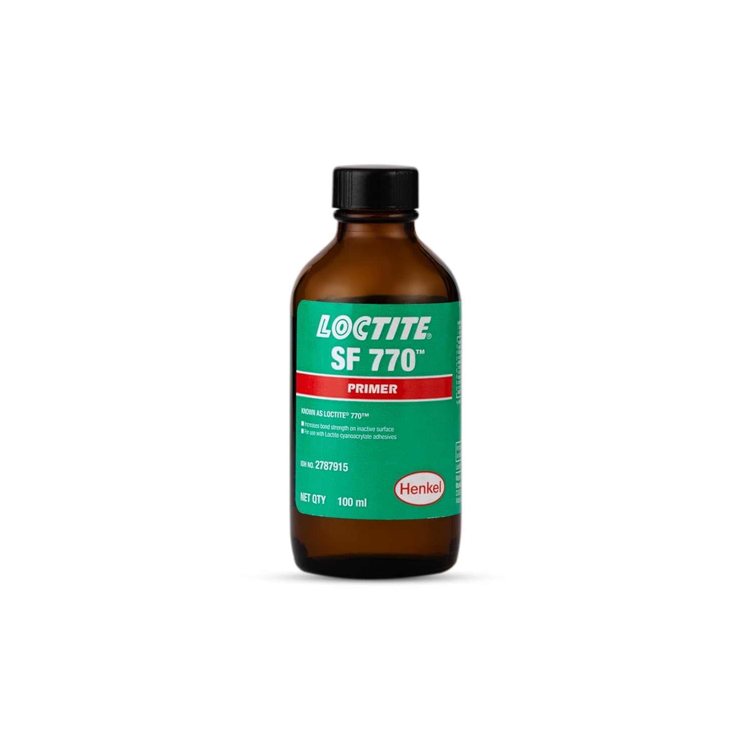 LOCTITE® SF 770-100ml| primer | for difficult-to-bond substrates, thermoplastic, rubber materials | Food Grade | Impact Resistant | smooths uneven surface | for better adhesion