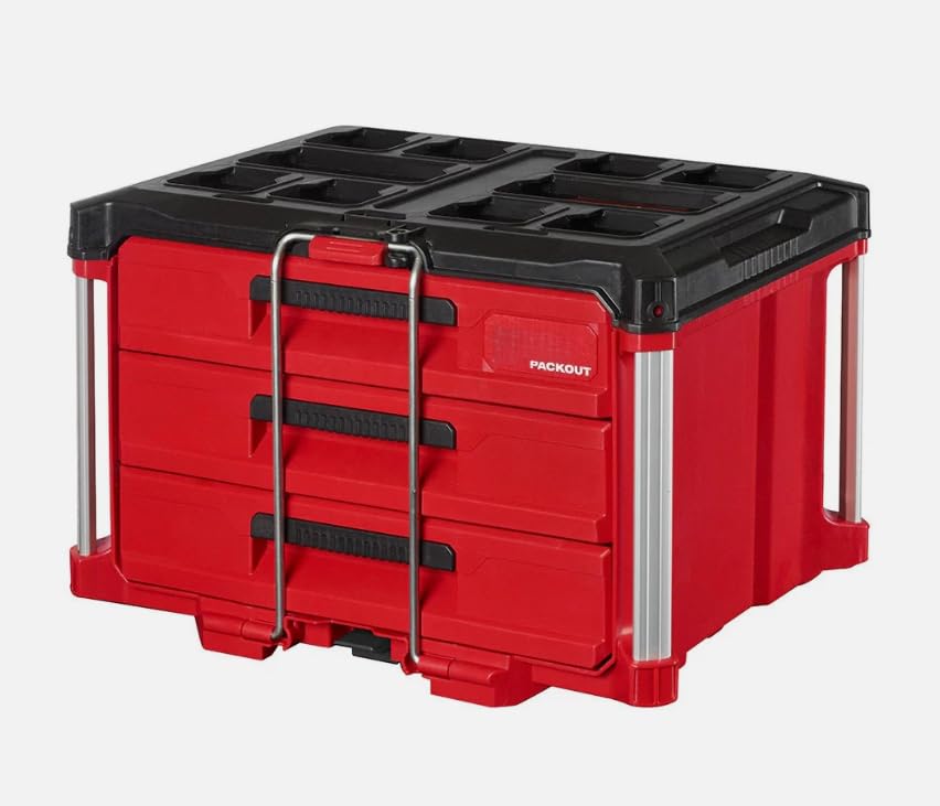 48-22-8443 PACKOUT 3 Drawer Durable Tool Box w/ 50lbs Capacity，Replacement OEM
