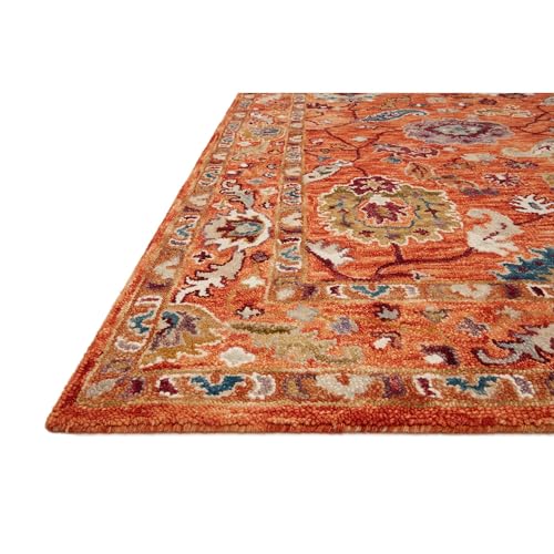 Image of Hand Tufted Premium Rug Premium Wool Carpet for Living Room Bedroom and Hall Size 10x14 Feet Color Multi