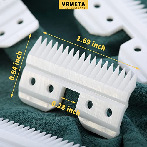 4 Pcs Fast Feed Ceramic Blades Fit Oster Fast Feed Clipper Oster A5 Fast Feed Ceramic Cutters Blade Fast Feed Replacement Blade Fit Wahl KM Series 4 Pcs Fast Feed Ceramic Blades Fit Oster Fast Feed Clipper Oster A5 Fast Feed Ceramic Cutters Blade Fast Feed Replacement Blade Fit Wahl KM Series