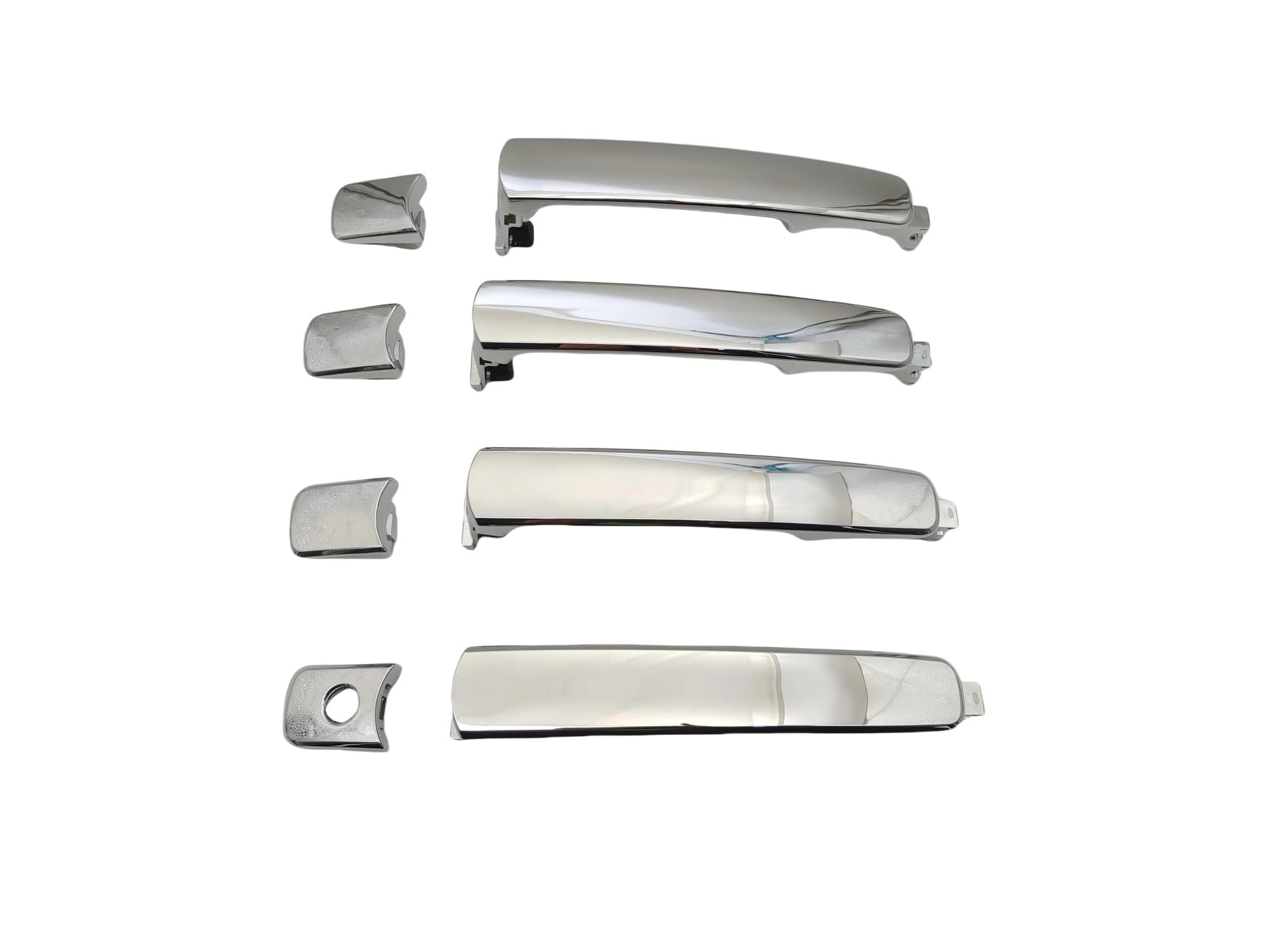 Lolhoikilm 4Pcs One Set Car Door Handle Covers For Infiniti For Fx35 For Fx45 2003-2008 80640-Ca012 80645-Ca000 Car Door Handle Car Door Handle Cover Trim Car Exterior Trim Styling Accessories